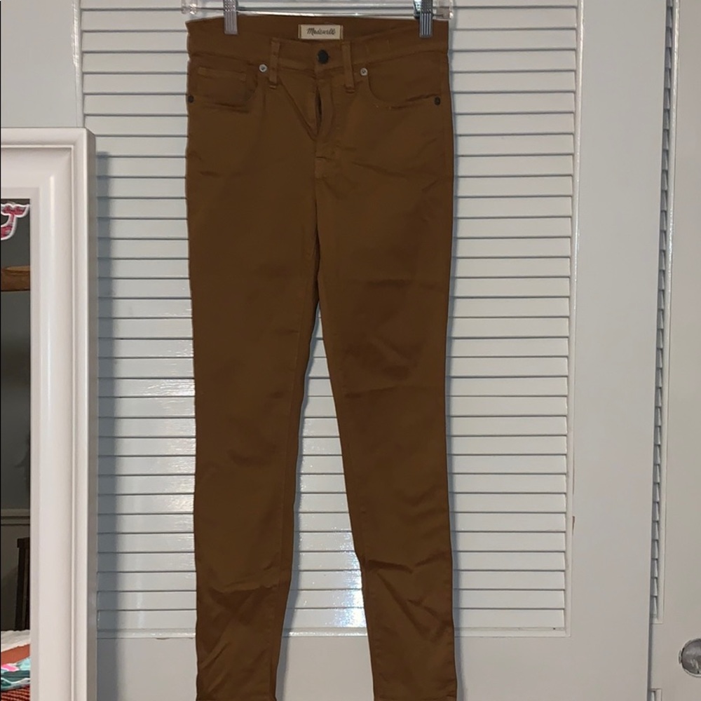 Madewell skinny pants